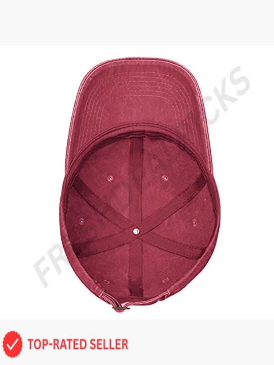 Vintage Washed Baseball Cap Adjustable Plastic Buckle Classic Design main image 4